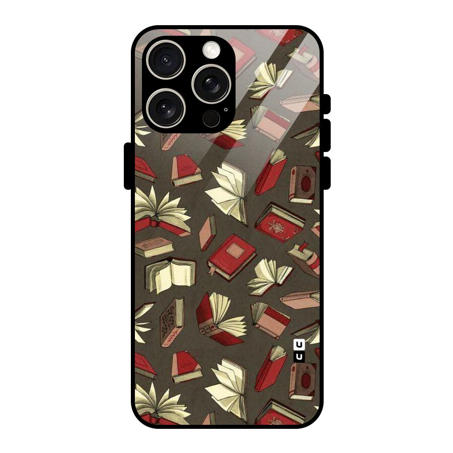 Nerd Head Glass Back Case for iPhone 15 Pro Max