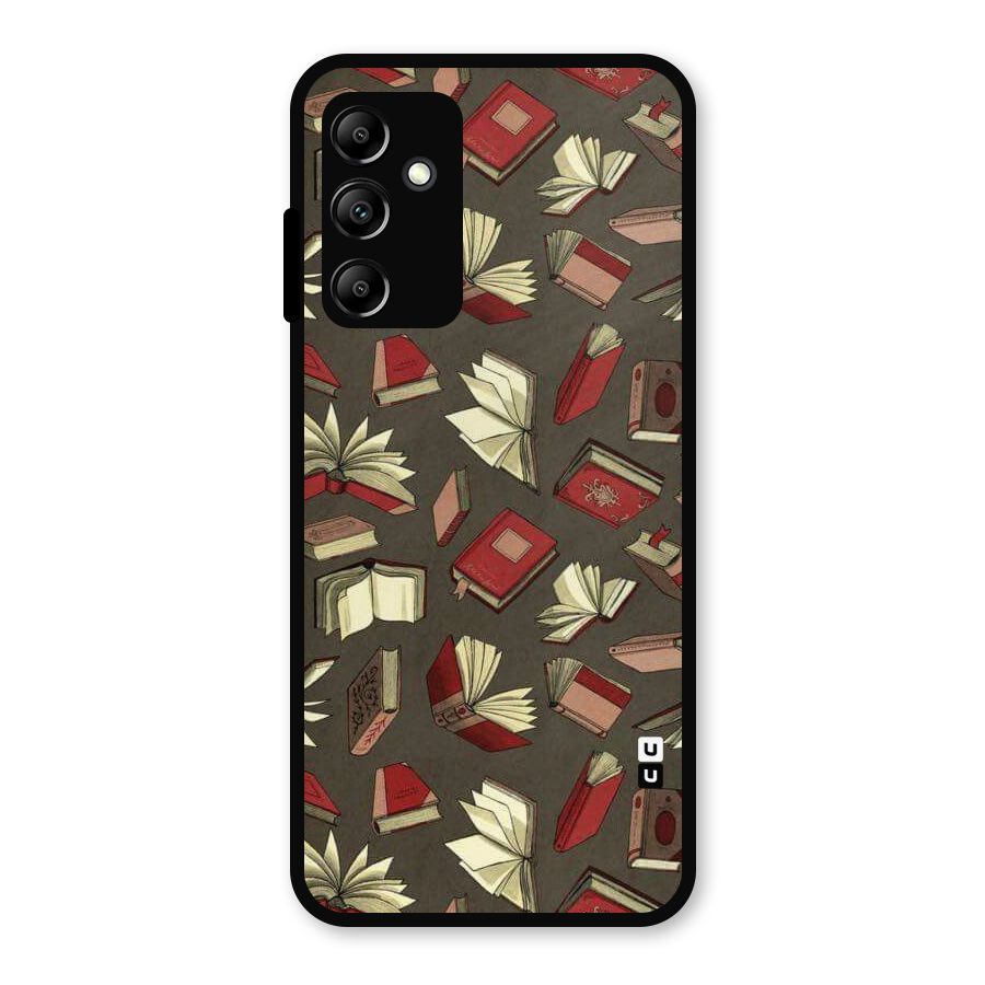 Nerd Head Metal Back Case for Galaxy A14 5G