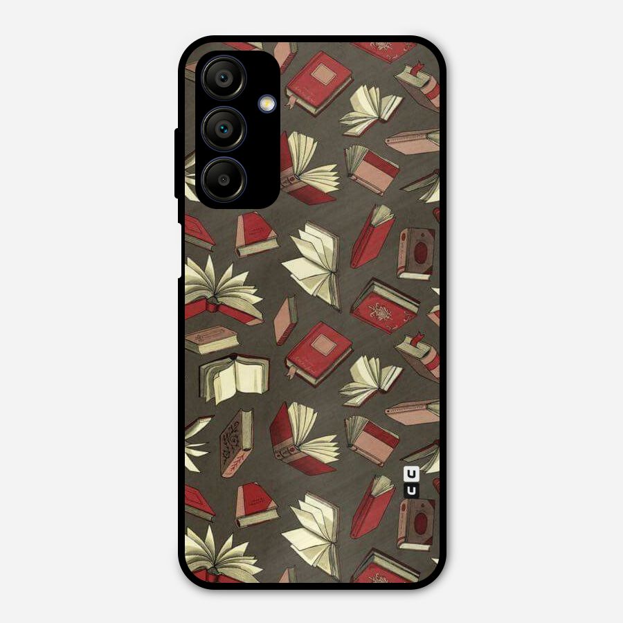 Nerd Head Metal Back Case for Galaxy A15 5G