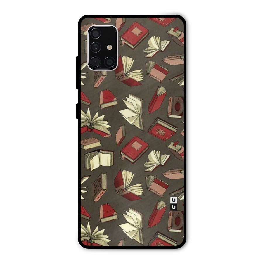 Nerd Head Metal Back Case for Galaxy A51