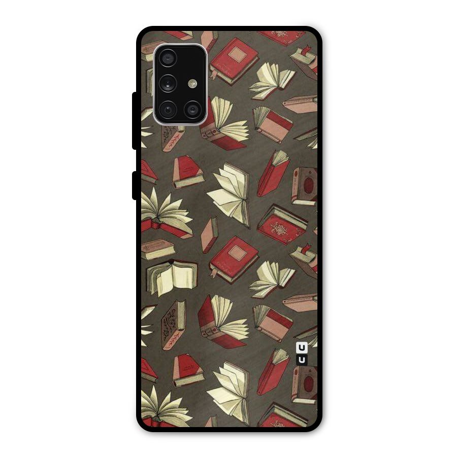 Nerd Head Metal Back Case for Galaxy A71