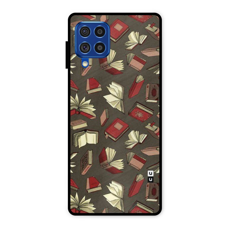 Nerd Head Metal Back Case for Galaxy F62