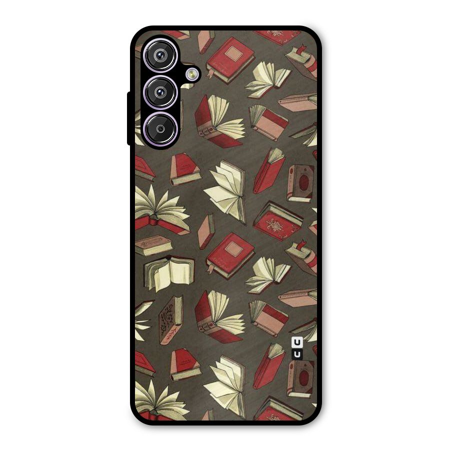 Nerd Head Metal Back Case for Galaxy M15