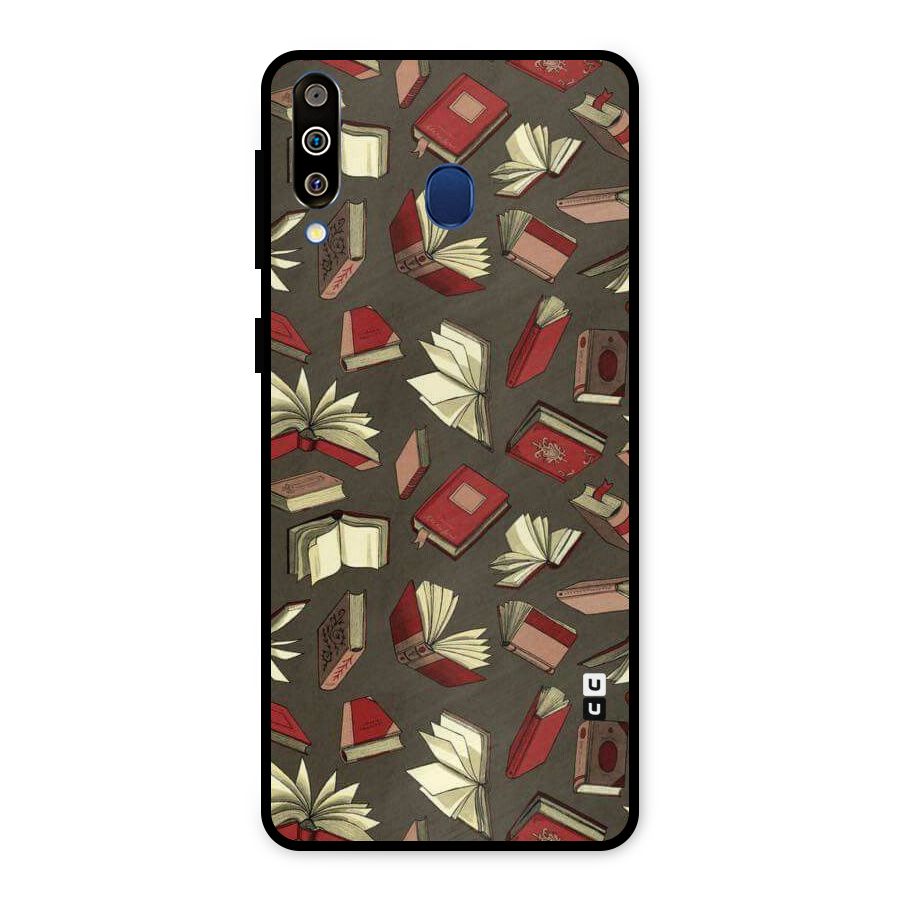 Nerd Head Metal Back Case for Galaxy M30