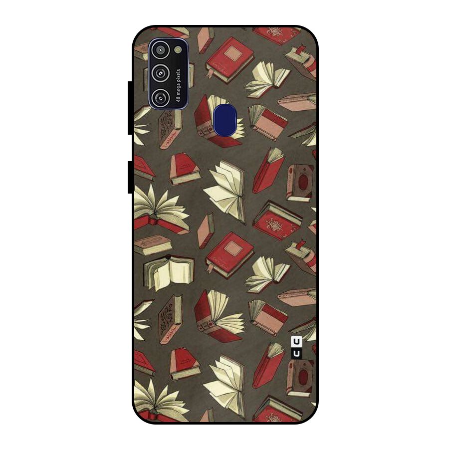 Nerd Head Metal Back Case for Galaxy M30s