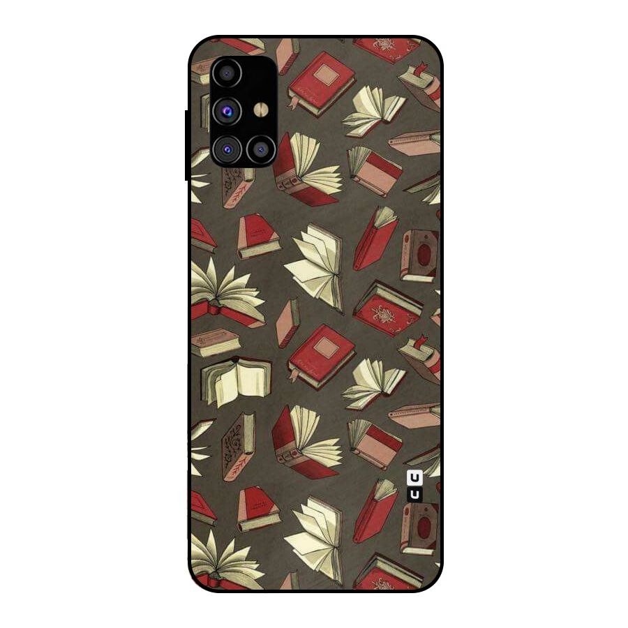 Nerd Head Metal Back Case for Galaxy M31s