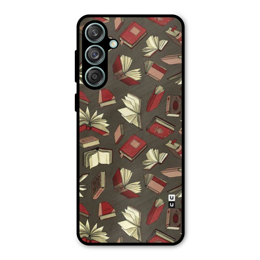 Nerd Head Metal Back Case for Galaxy M55 5G