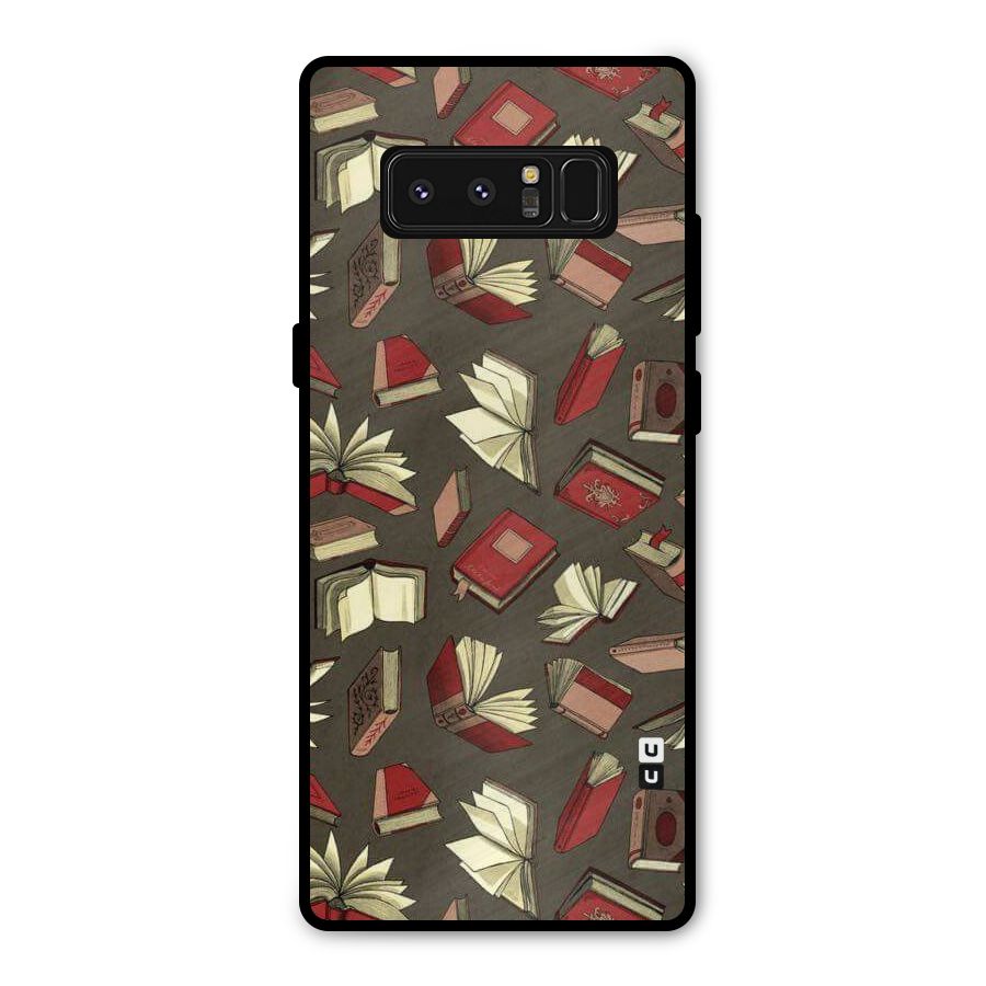 Nerd Head Metal Back Case for Galaxy Note 8
