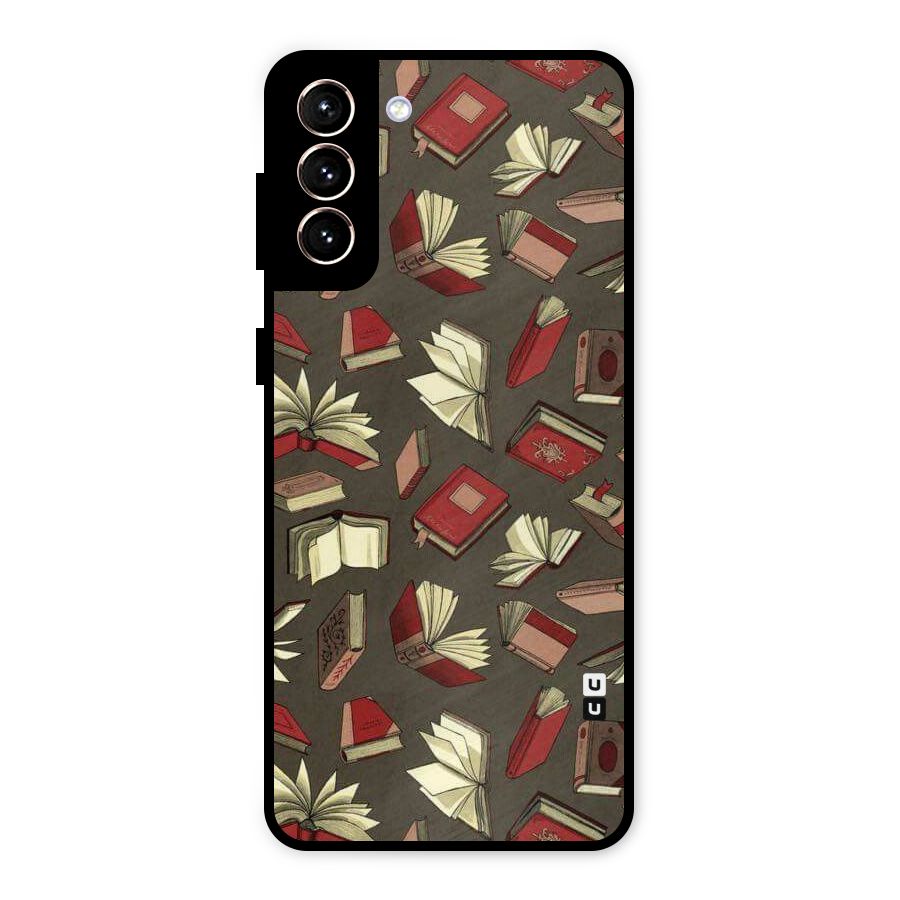 Nerd Head Metal Back Case for Galaxy S21 Plus