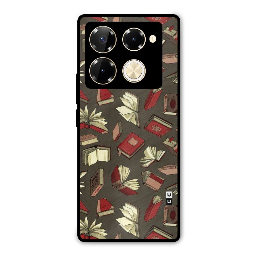 Nerd Head Metal Back Case for Infinix Note 40 Pro Plus