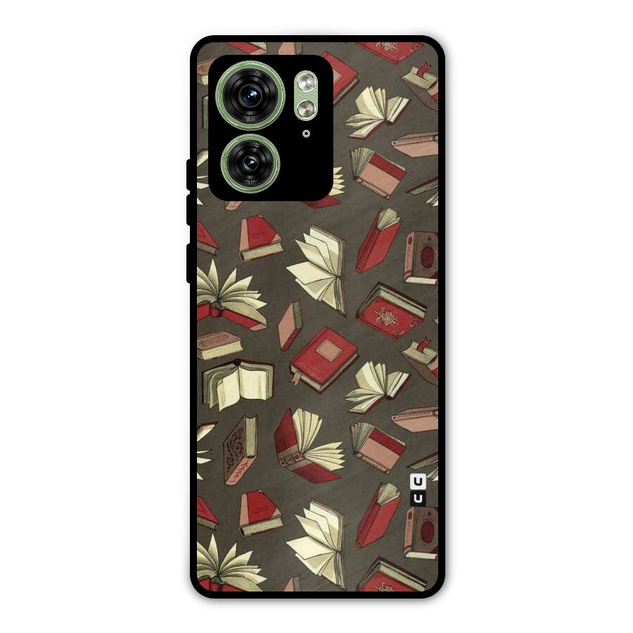 Nerd Head Metal Back Case for Motorola Edge 40 5G