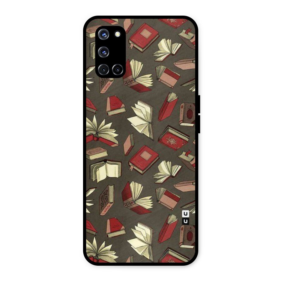 Nerd Head Metal Back Case for Oppo A52