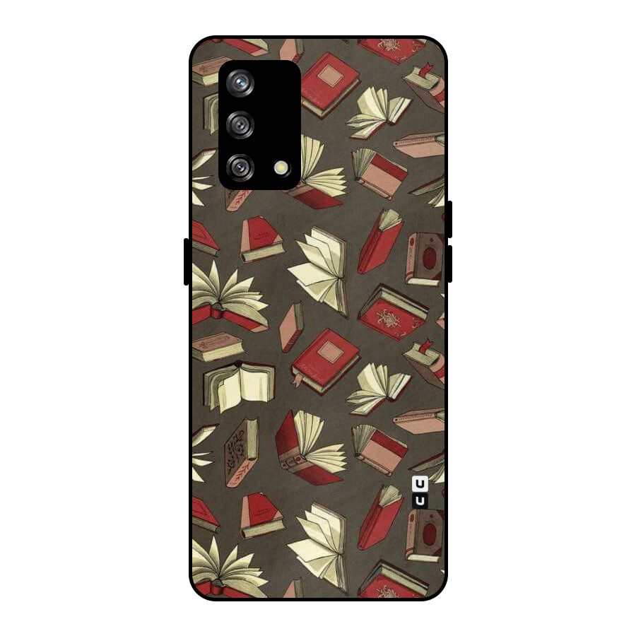 Nerd Head Metal Back Case for Oppo F19