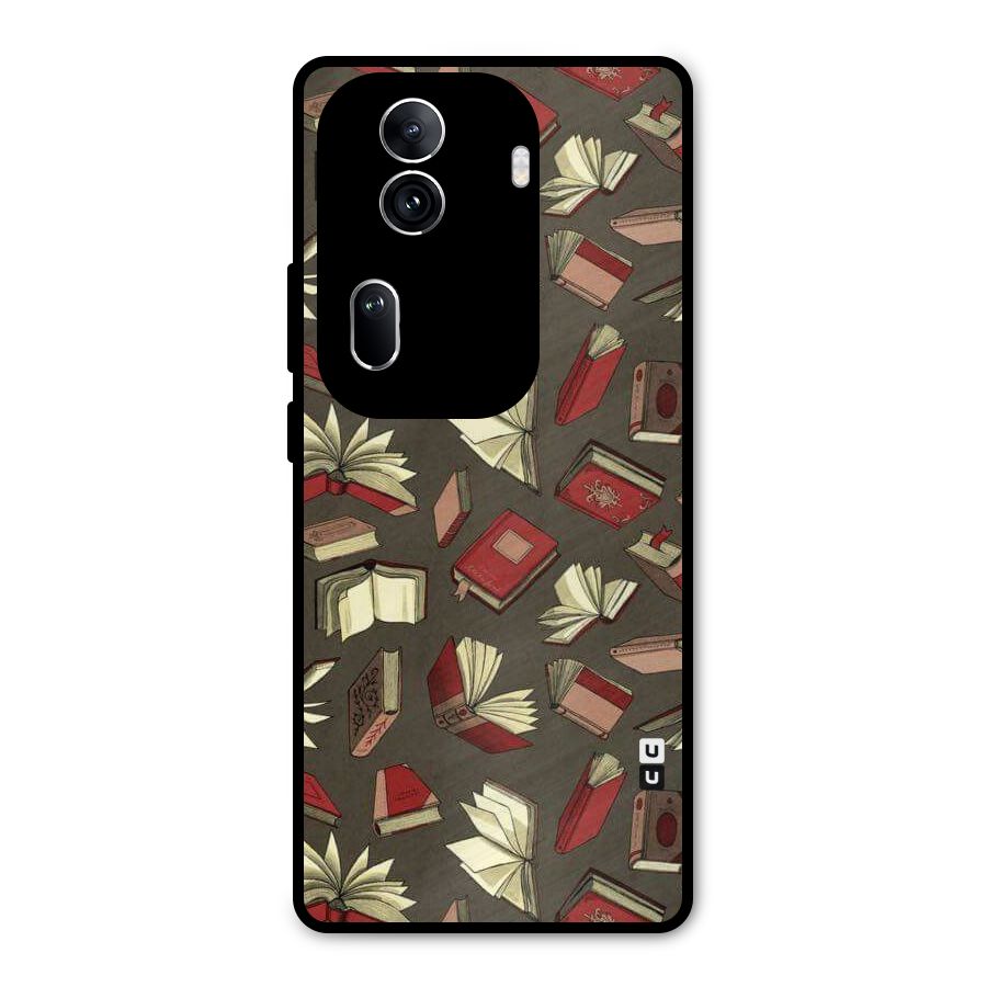 Nerd Head Metal Back Case for Oppo Reno11 Pro 5G