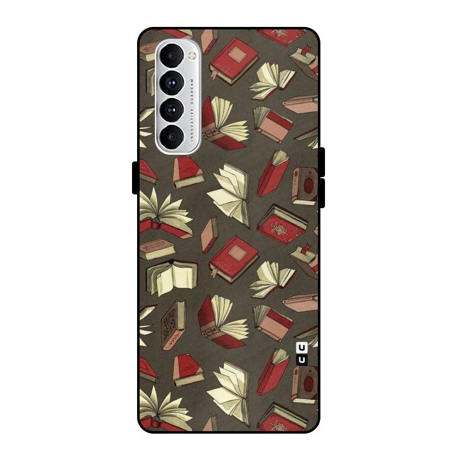 Nerd Head Metal Back Case for Oppo Reno4 Pro