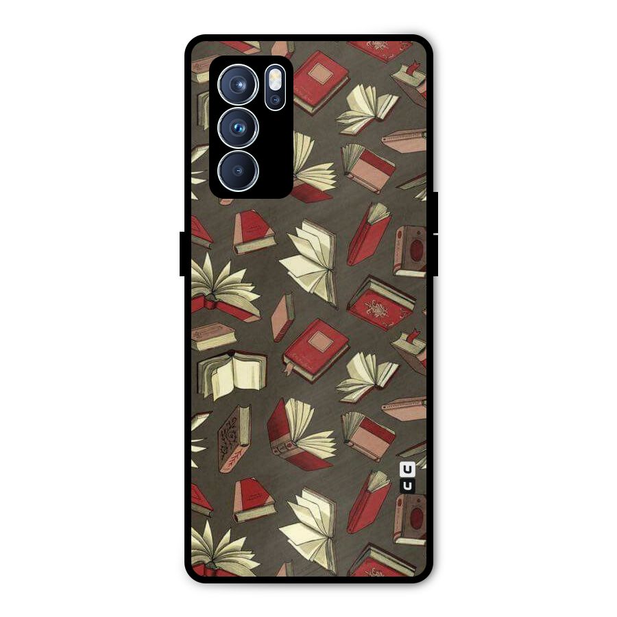 Nerd Head Metal Back Case for Oppo Reno6 Pro 5G