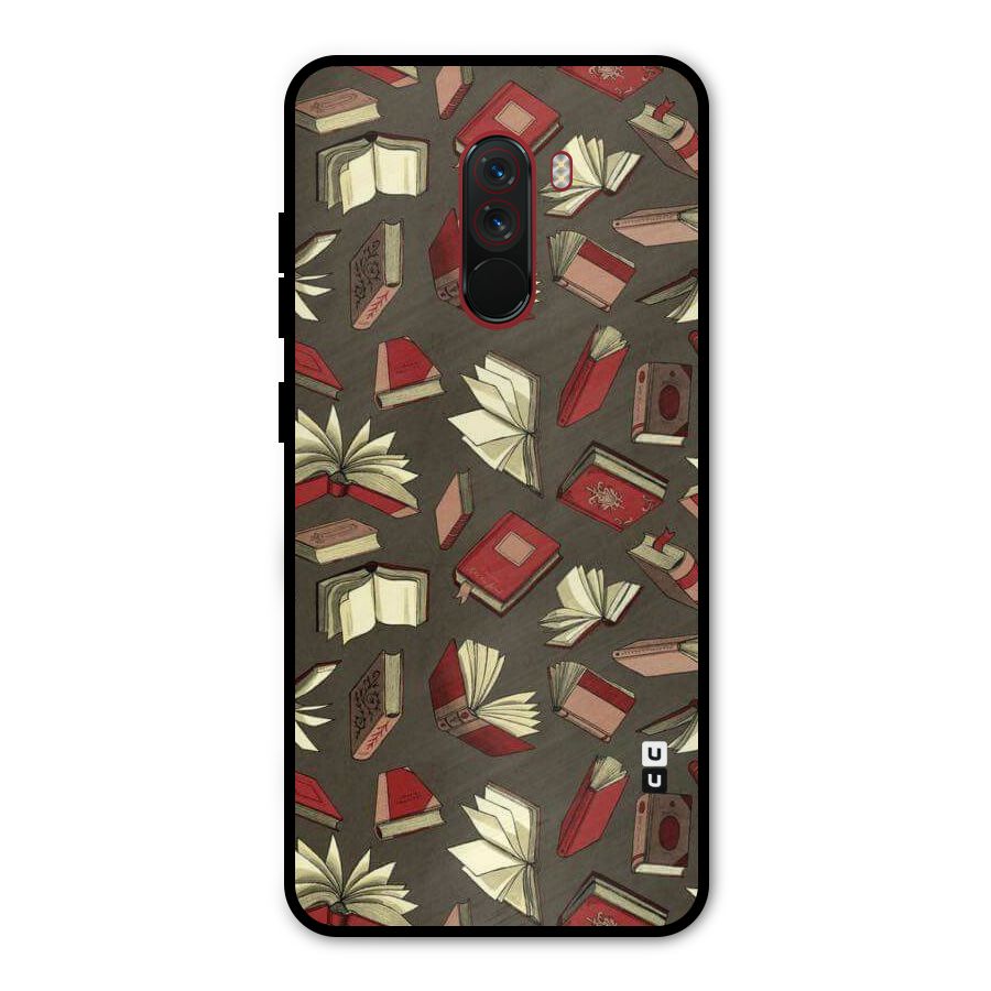 Nerd Head Metal Back Case for Poco F1