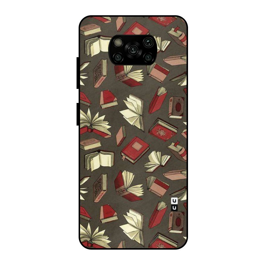 Nerd Head Metal Back Case for Poco X3