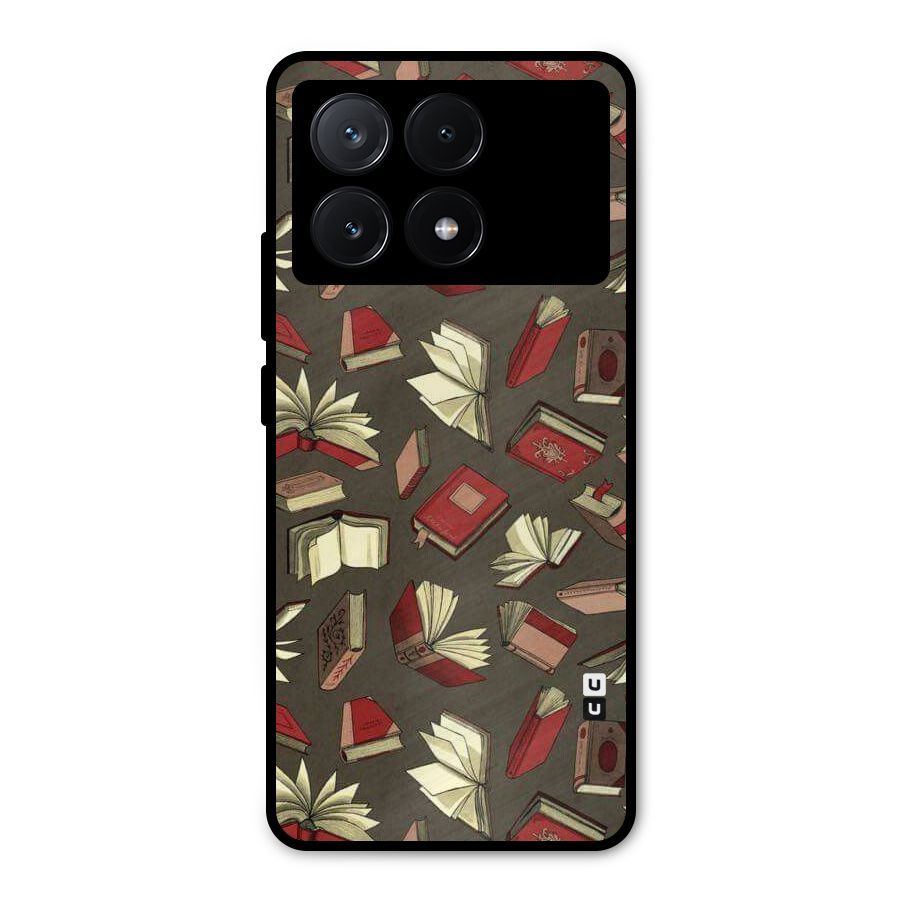 Nerd Head Metal Back Case for Poco X6 Pro