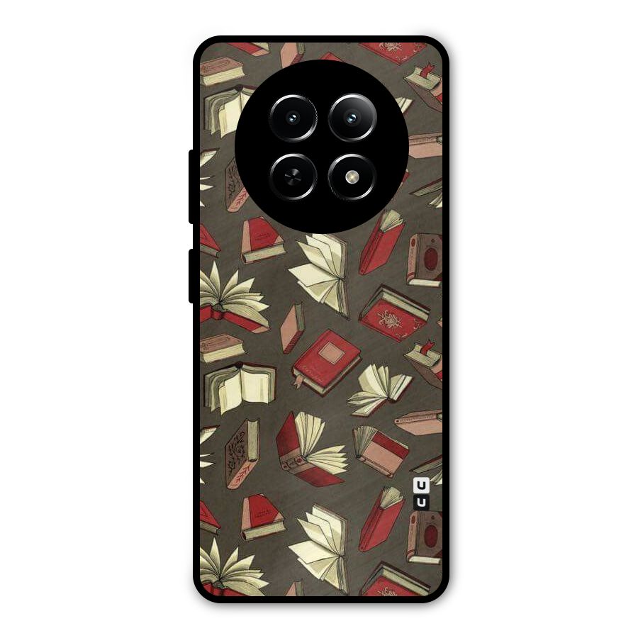 Nerd Head Metal Back Case for Realme 12x 5G