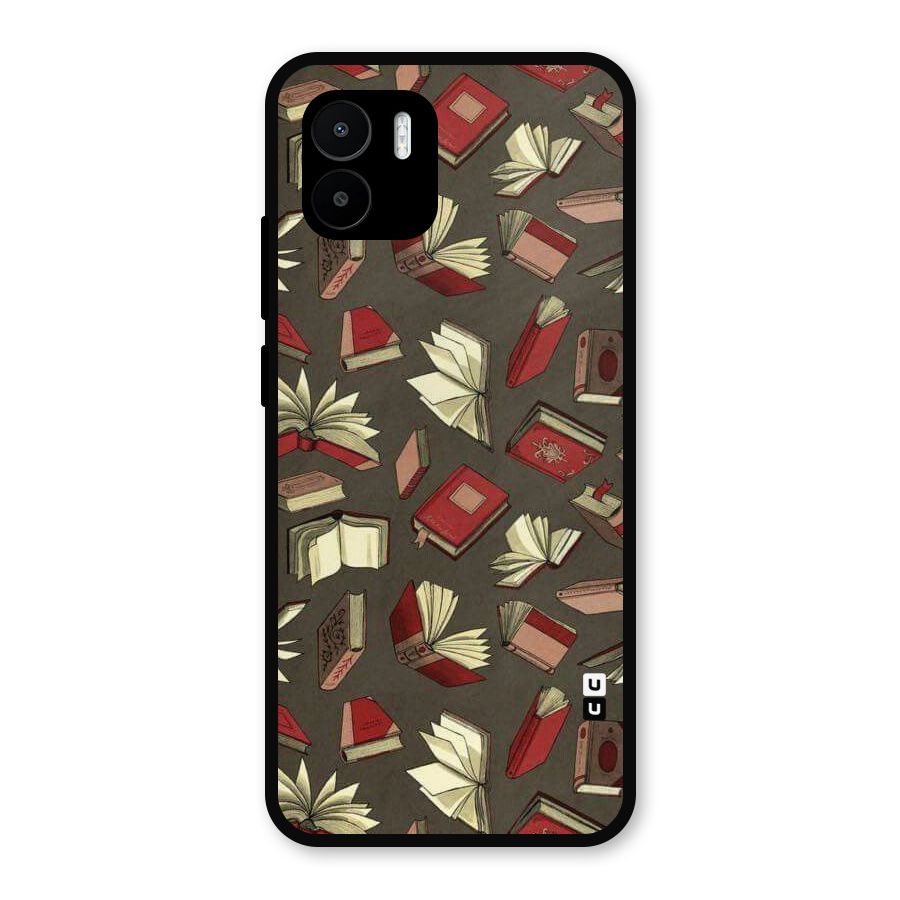 Nerd Head Metal Back Case for Redmi A1