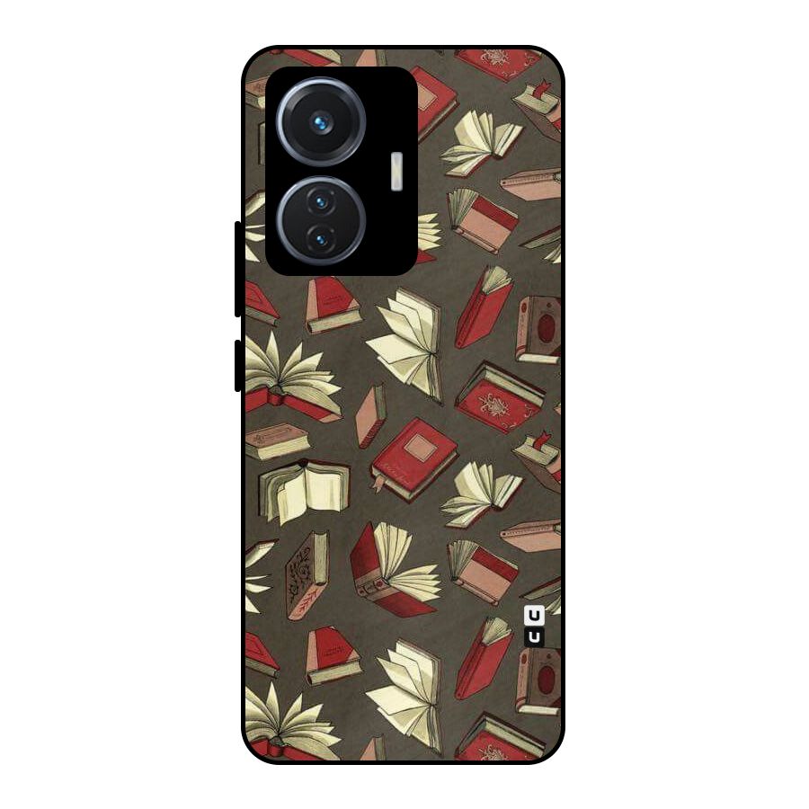 Nerd Head Metal Back Case for Vivo T1 44W