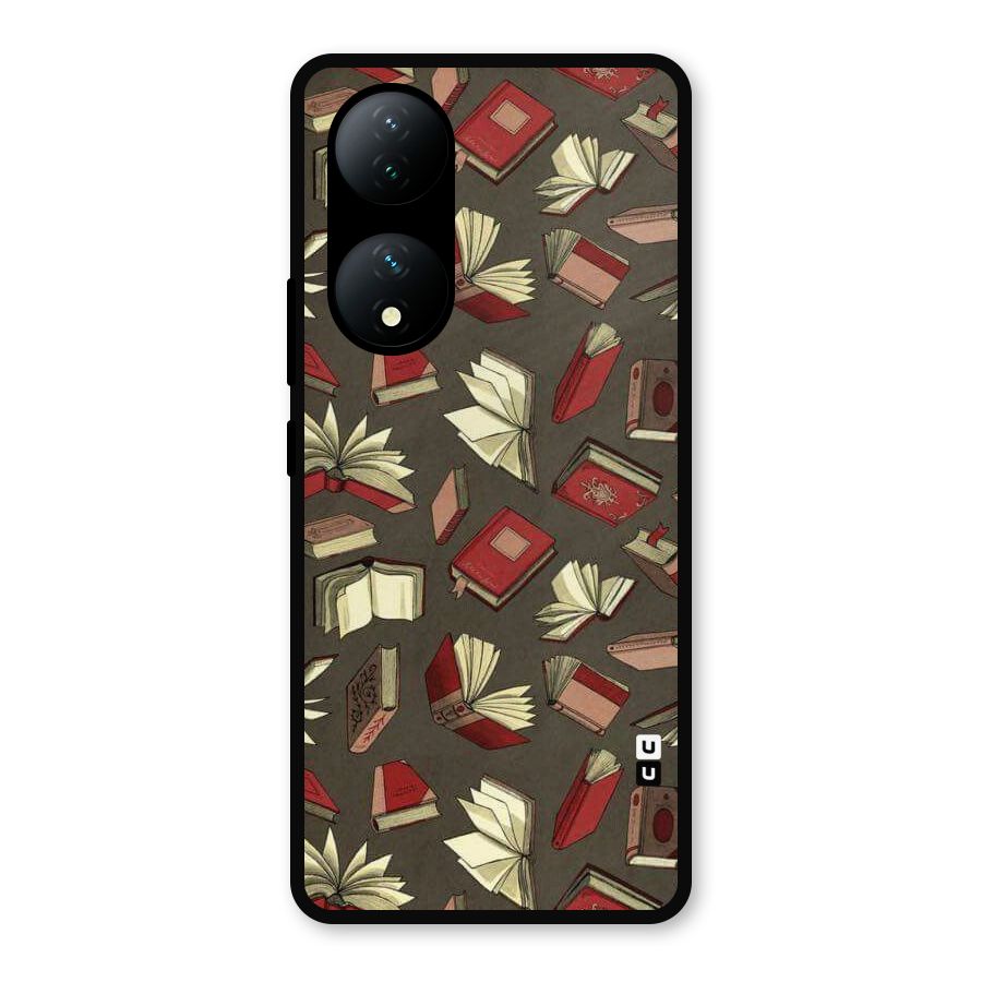 Nerd Head Metal Back Case for Vivo T2
