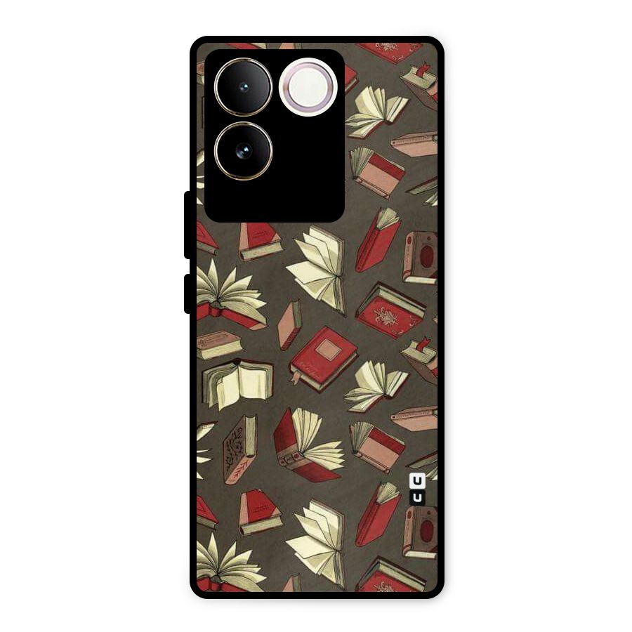 Nerd Head Metal Back Case for Vivo T2 Pro