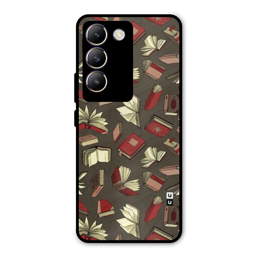 Nerd Head Metal Back Case for Vivo T3 5G