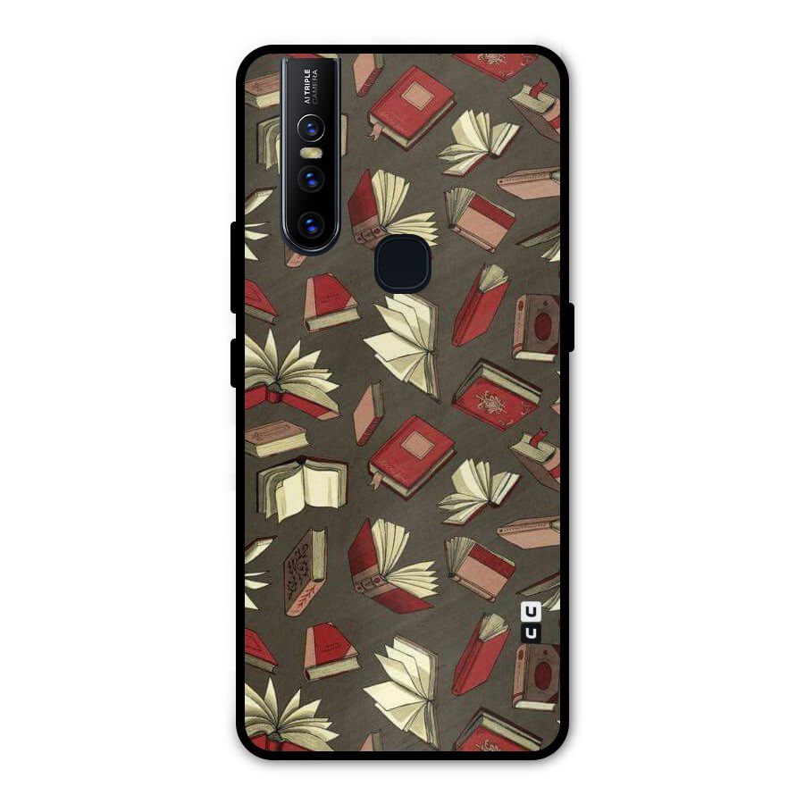 Nerd Head Metal Back Case for Vivo V15