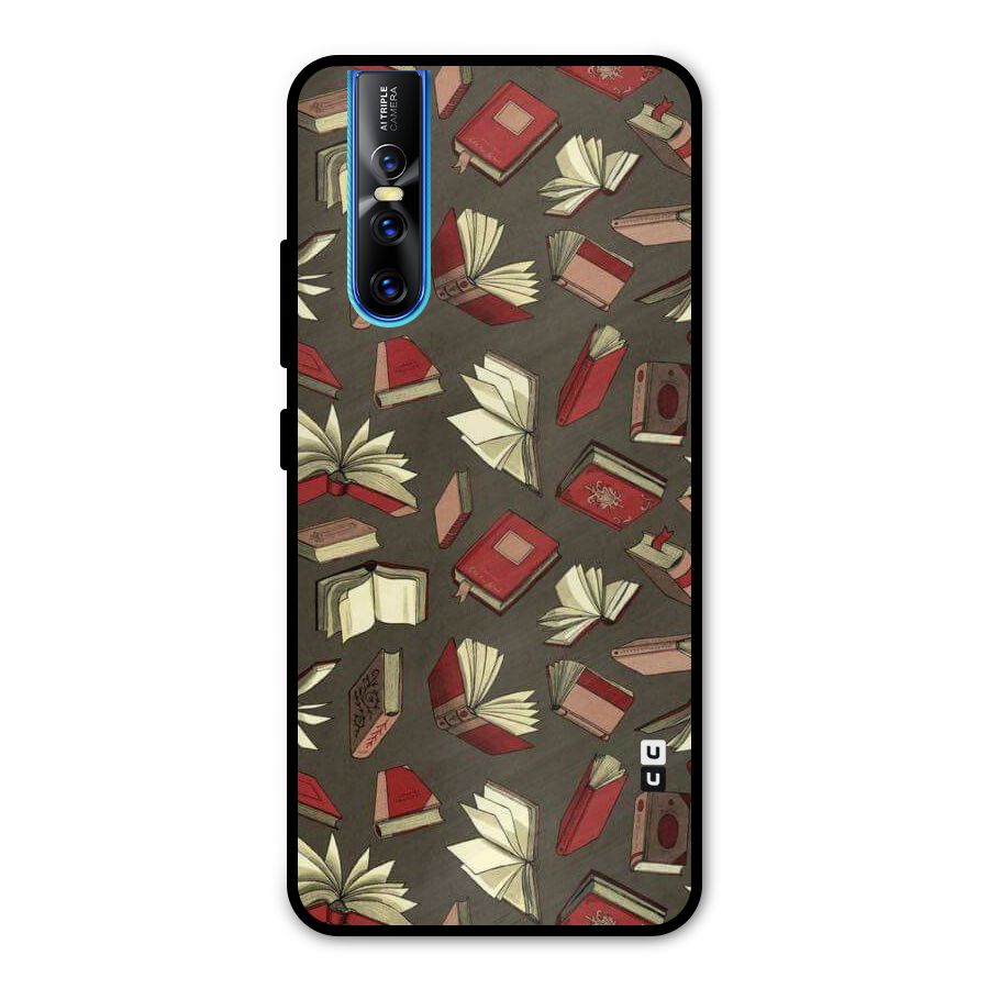 Nerd Head Metal Back Case for Vivo V15 Pro