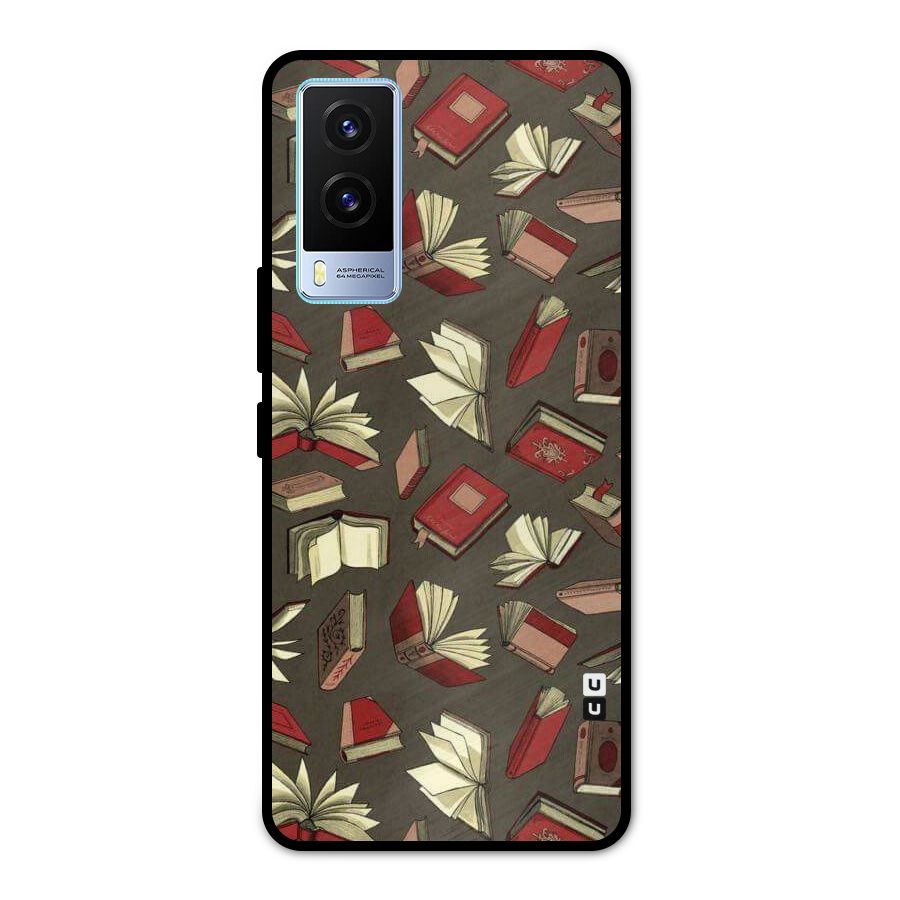 Nerd Head Metal Back Case for Vivo V21e 5G