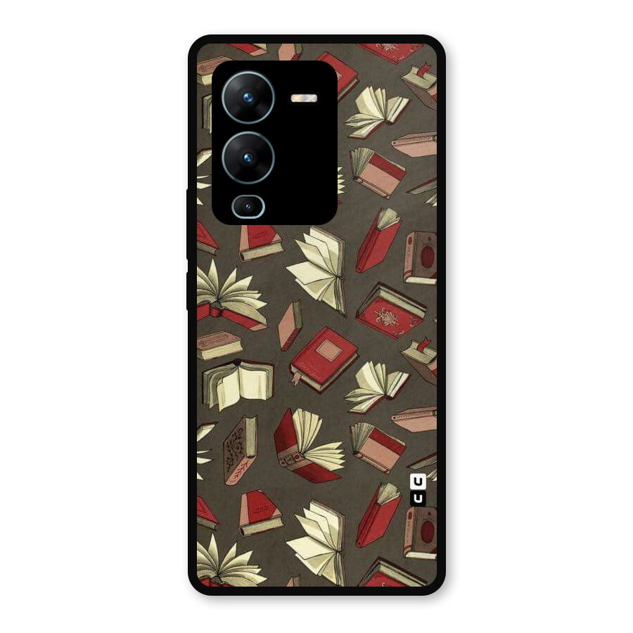 Nerd Head Metal Back Case for Vivo V25 Pro