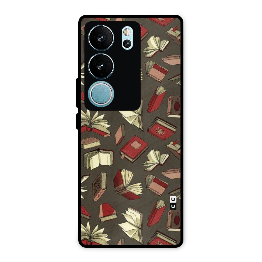 Nerd Head Metal Back Case for Vivo V29 Pro