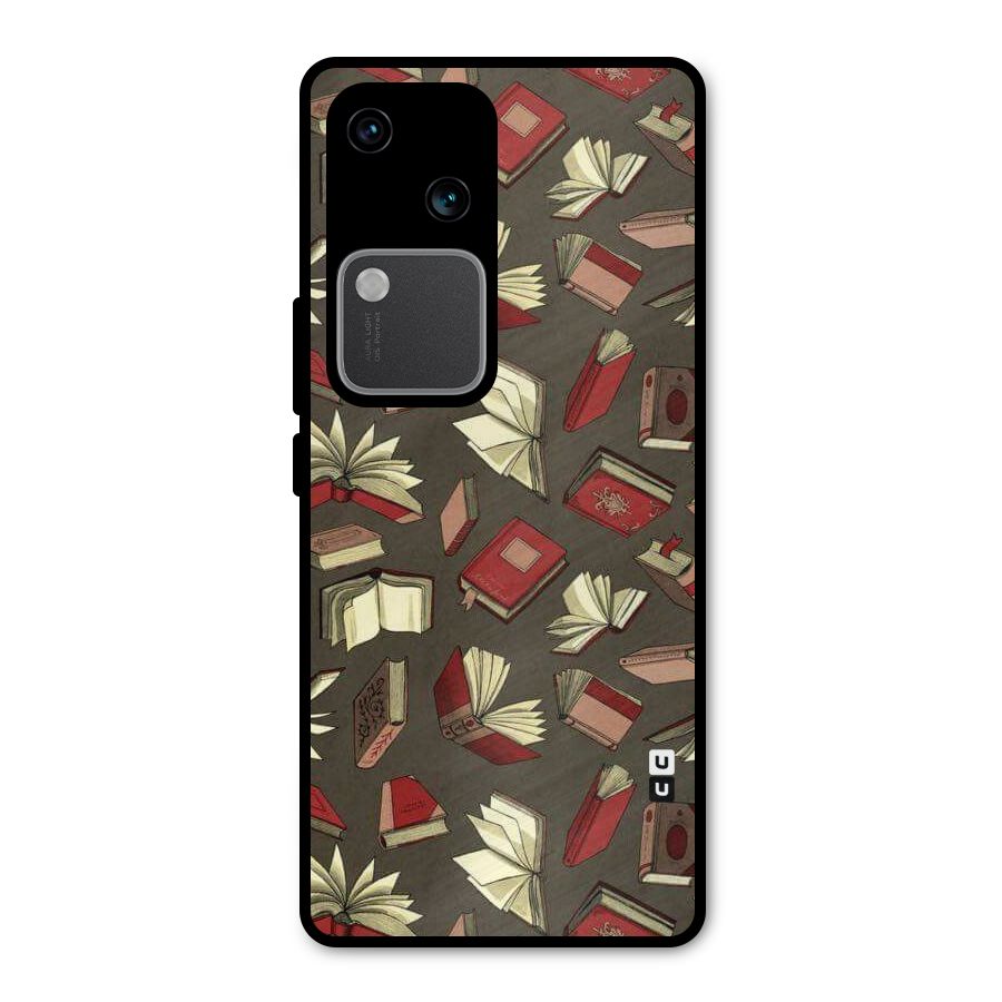 Nerd Head Metal Back Case for Vivo V30