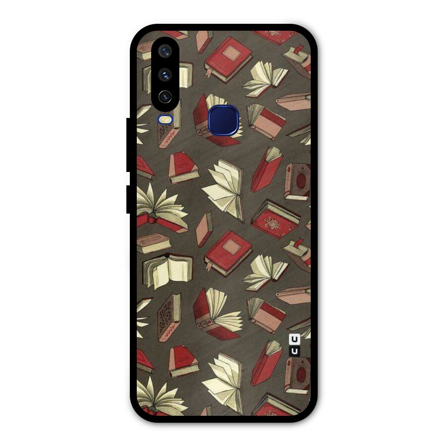 Nerd Head Metal Back Case for Vivo Y15