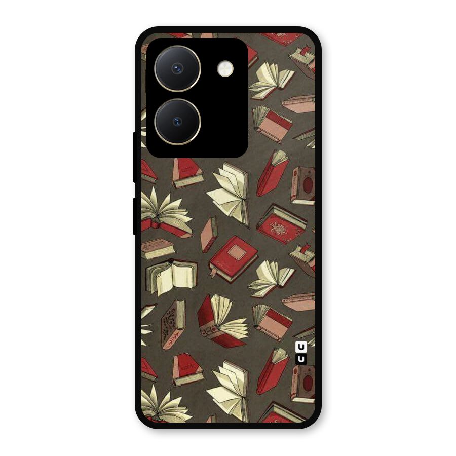 Nerd Head Metal Back Case for Vivo Y36