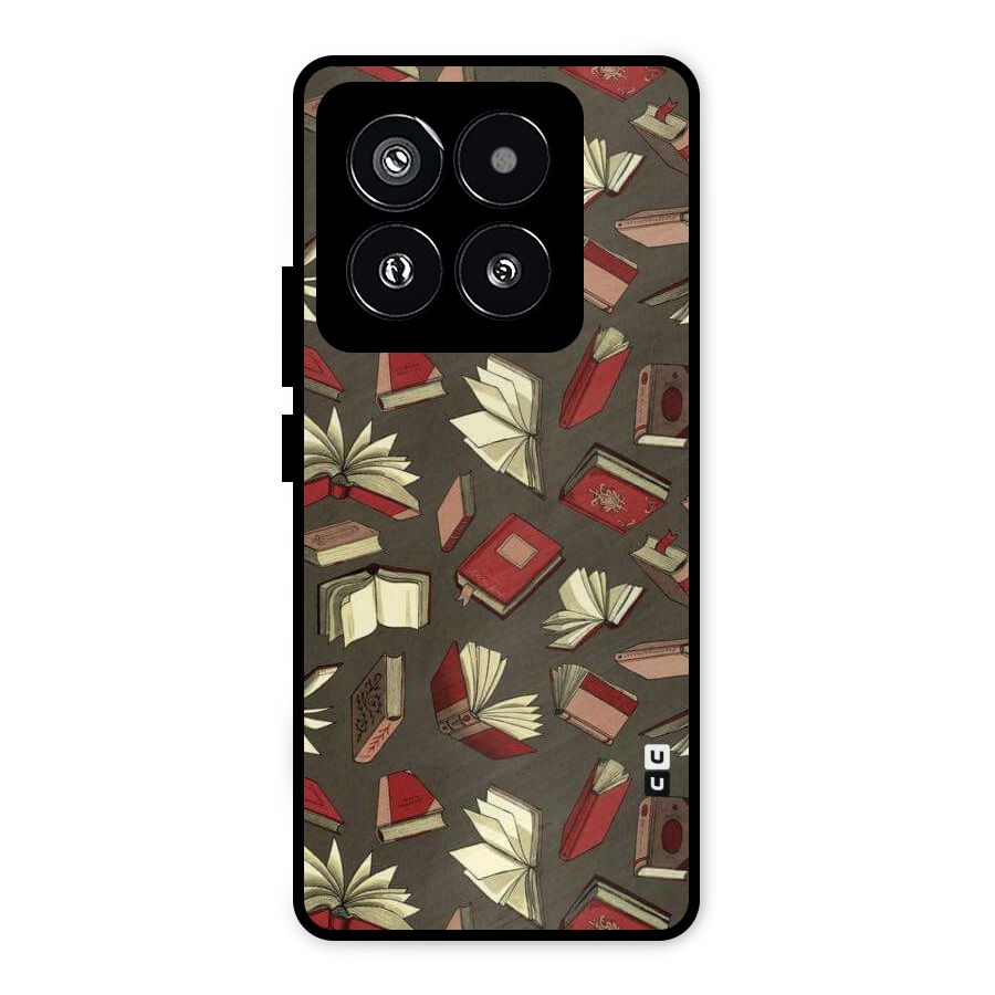 Nerd Head Metal Back Case for Xiaomi 14 Pro
