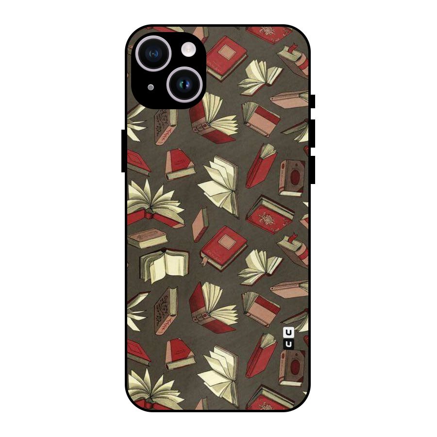 Nerd Head Metal Back Case for iPhone 14 Plus