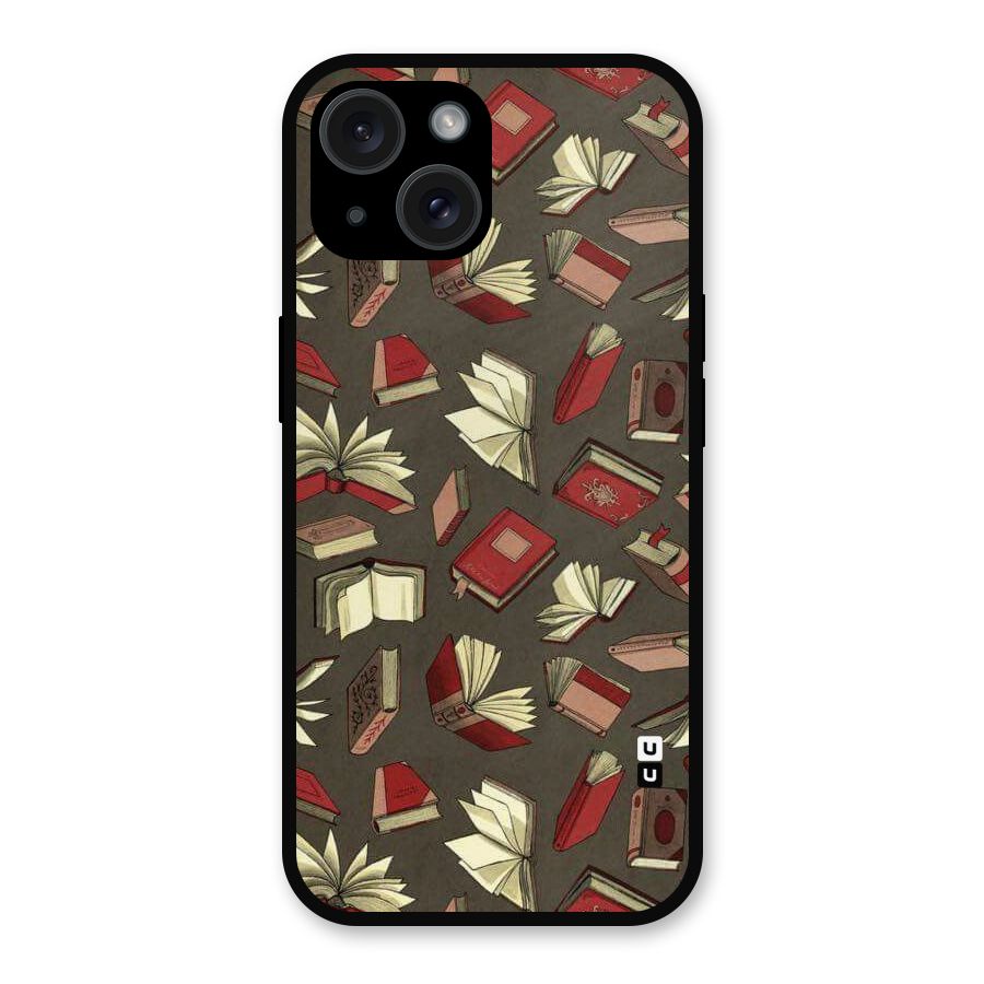 Nerd Head Metal Back Case for iPhone 15