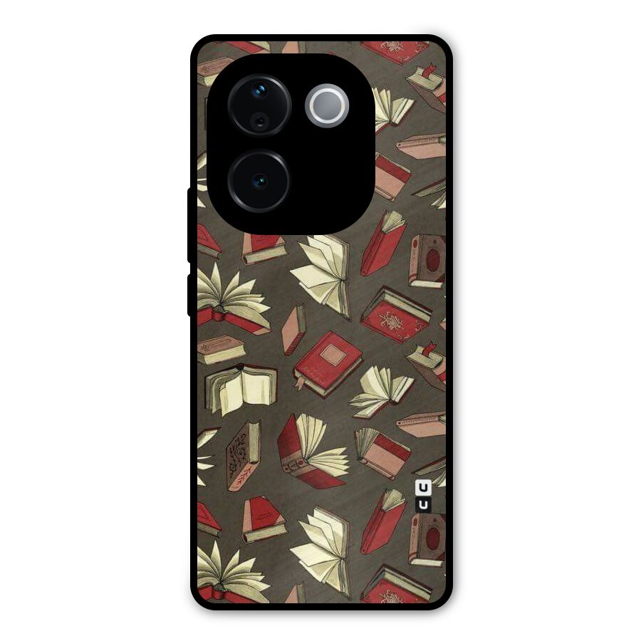 Nerd Head Metal Back Case for iQOO Z9s Pro