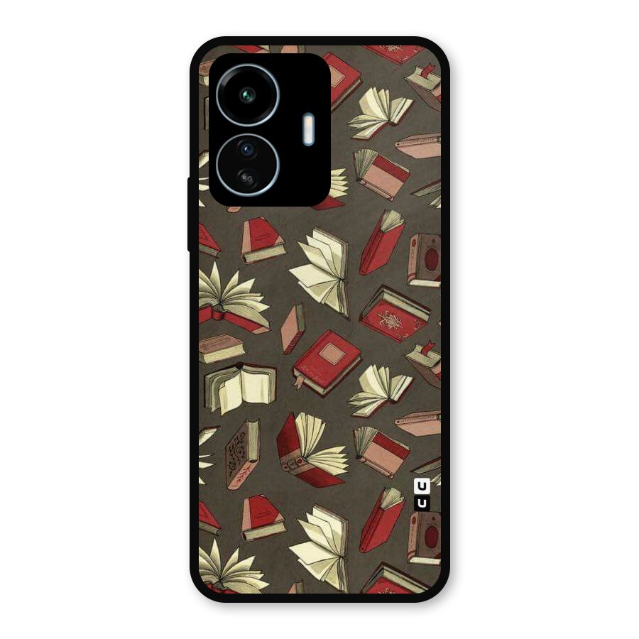 Nerd Head Metal Back Case for vivo iQOO Z6 Lite 5G