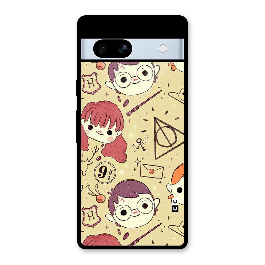 Nerds Glass Back Case for Google Pixel 7a