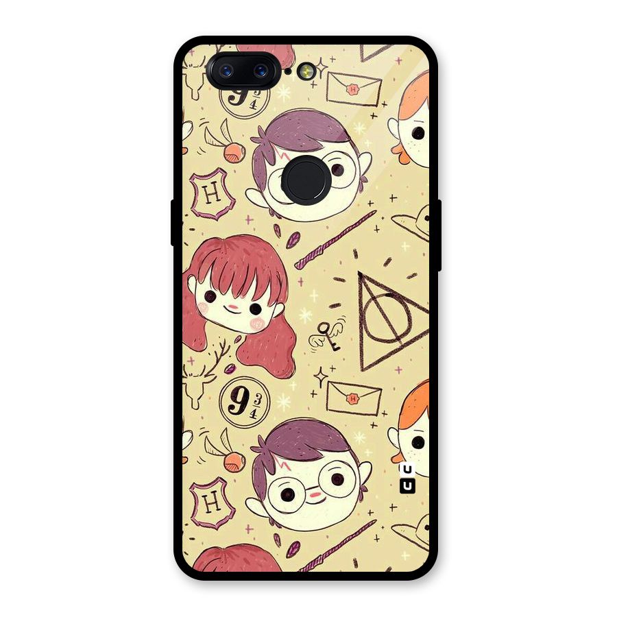Nerds Glass Back Case for OnePlus 5T