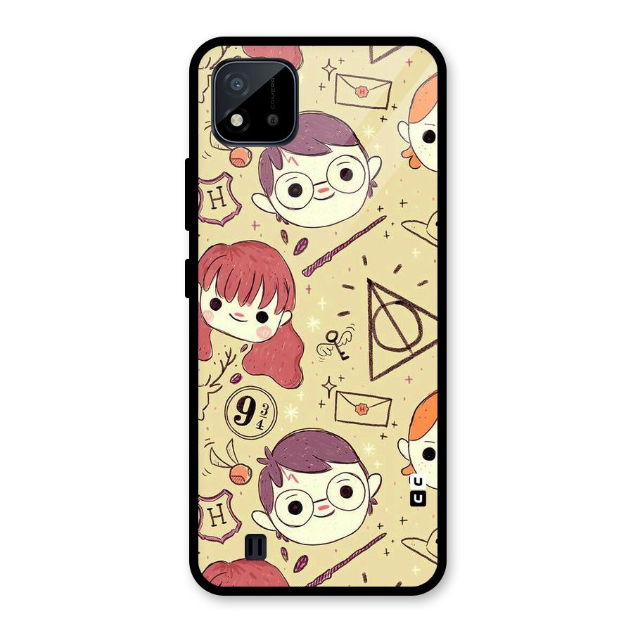 Nerds Glass Back Case for Realme C11 2021