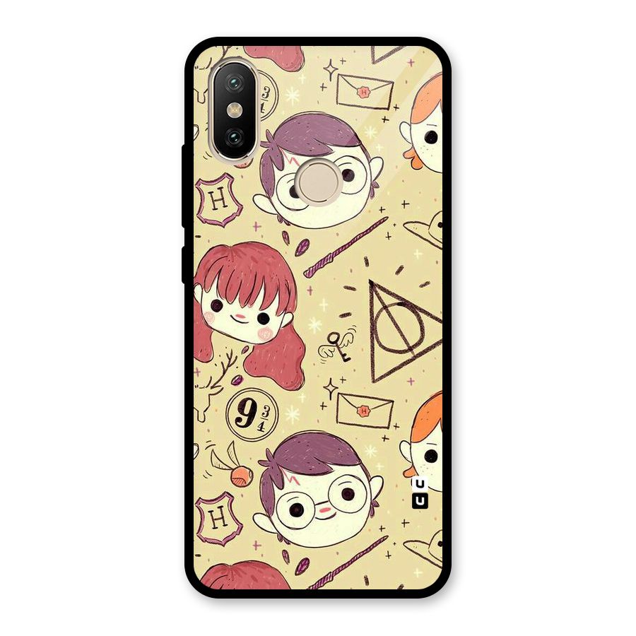 Nerds Glass Back Case for Redmi A2