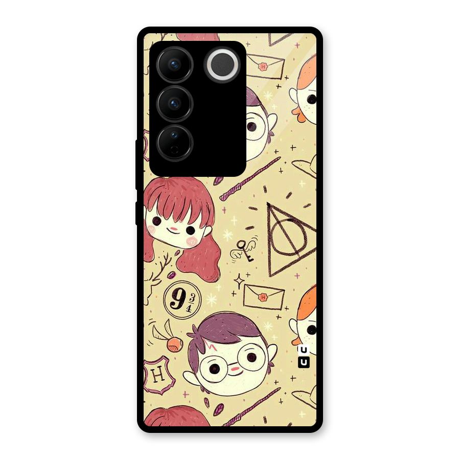 Nerds Glass Back Case for Vivo V27