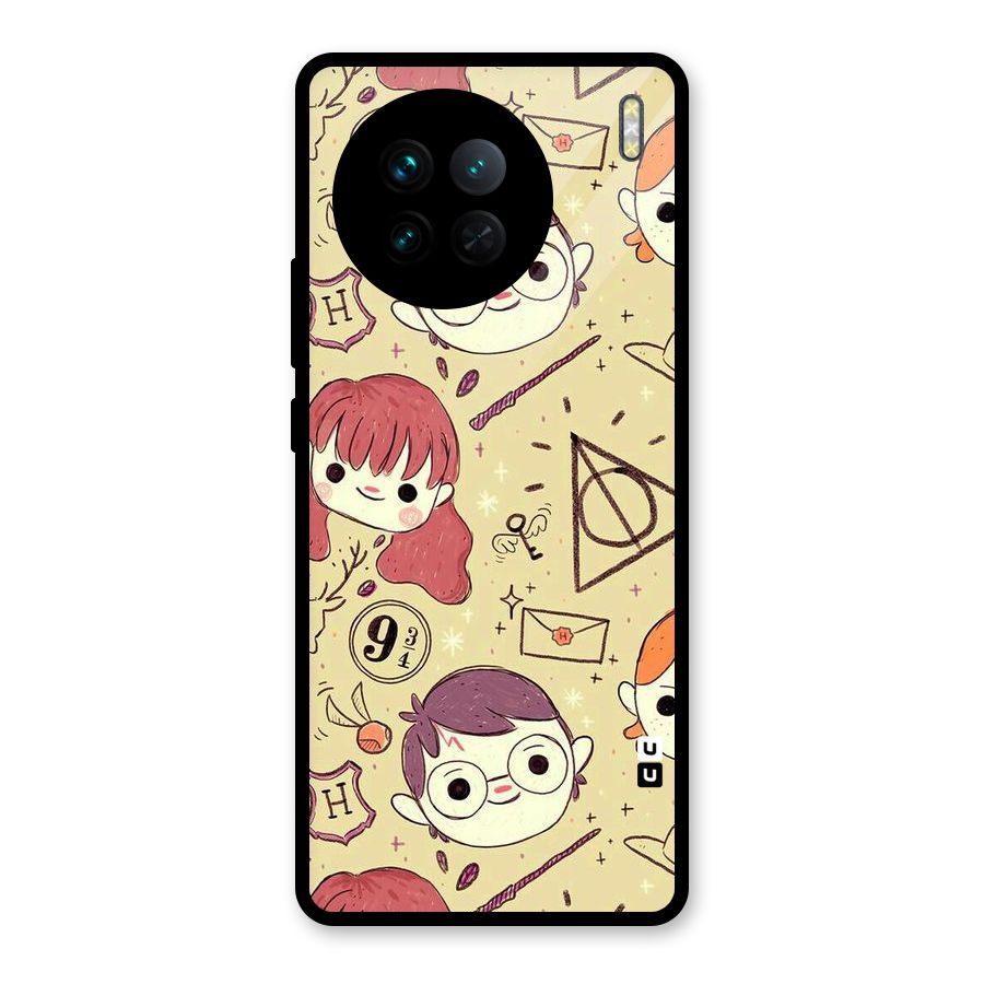 Nerds Glass Back Case for Vivo X90