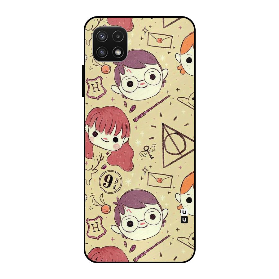 Nerds Metal Back Case for Galaxy A22 5G