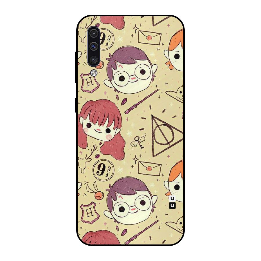 Nerds Metal Back Case for Galaxy A50
